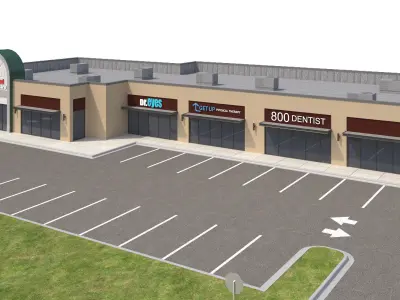 Retail-170 Retail Store 3D model