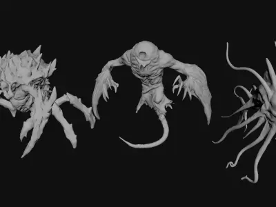 Creature Monster 3D model
