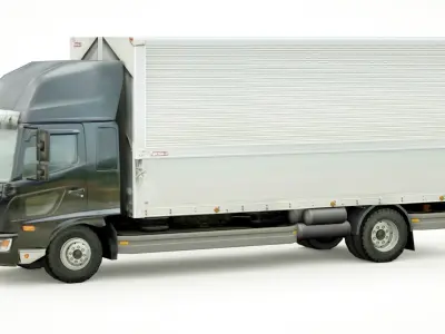 Hino Ranger 2022 Low-poly 3D model
