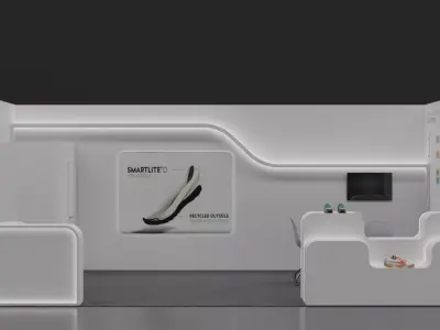 Event Exhibition Stall Design 3D Model 3D model