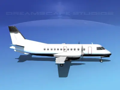 SAAB SF340 Arizona Express 3D model