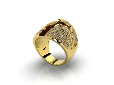 SPARTAN RING - JEWELRY 3D - AN-607 3D print model