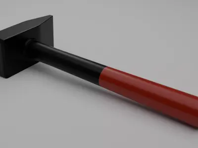 Simple Hammer Free 3D model
