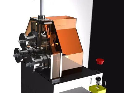 cintreuse piramidale  Free 3D model