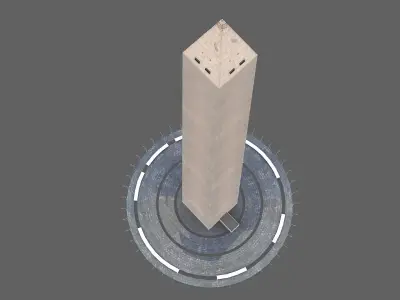 Washington Monument 3d Model 3D model