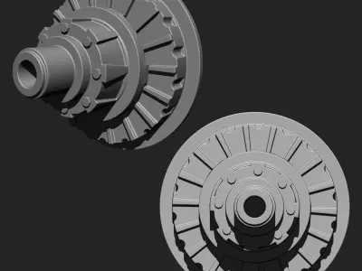Coupling Collection Imm Brush Pack 10 in one 3D model