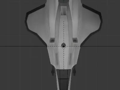 spaceship Free low-poly 3D model by chitrakshchaudhary