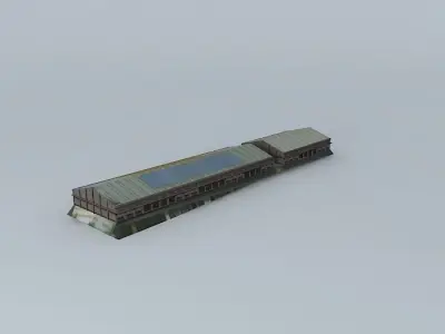 Kaohsiung Yangming Cijin warehouse Free 3D model