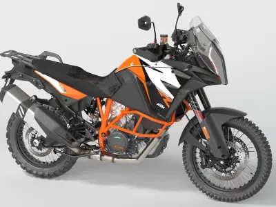 KTM 1290 Adventure R 2019 3D model