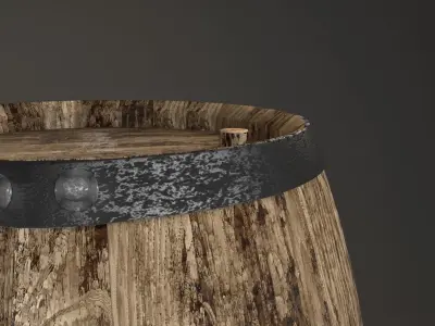 Barrel 3D model