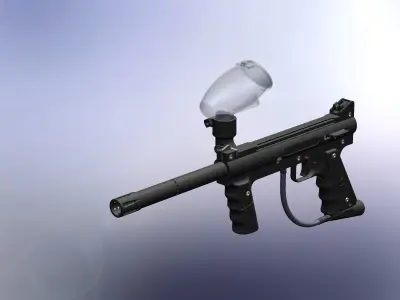 Tippmann 98 Custom Free 3D model