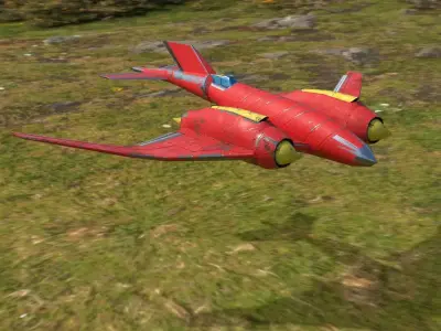 airspeed aircraft 3D model