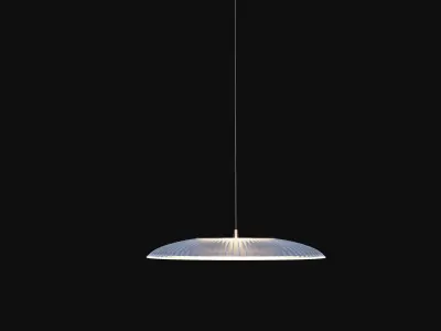 Modern hanging LED pendant lamp 3D model