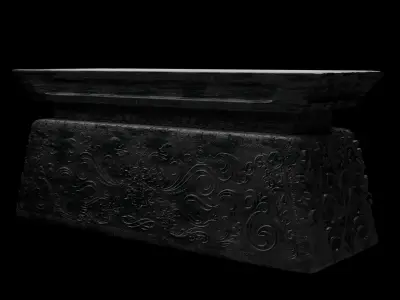 Emboss Ancient Tomb  3D model
