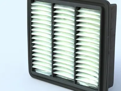 Wix Ait Filter Low SM Low-poly 3D model