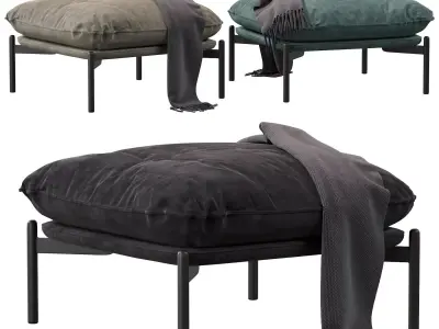 Cloud Pouf and Tradition 3D model purchase