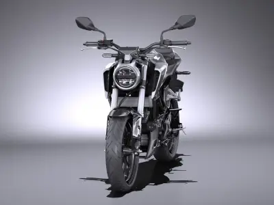 Honda CBR125R 2018 3D model