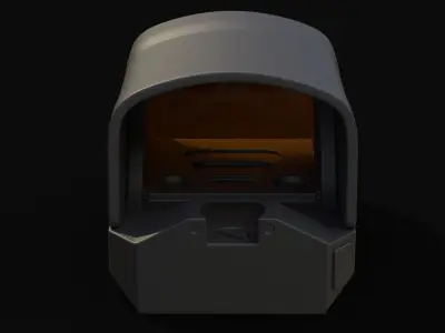 Sig Romeo 2 High poly Model 3D model
