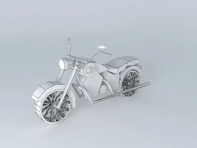 American Dream Motorcycle Free 3D model