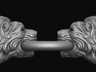 tiger breslet 3D print model