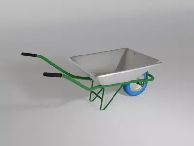 wheelbarrow 3D model order