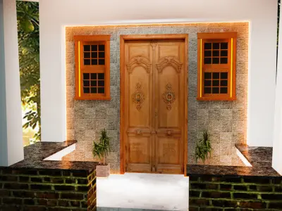 Temple exterior 3D model