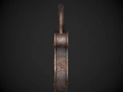 Padlock Low-poly 3D model get