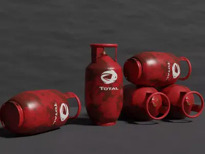LPG GASOLINE Free 3D model