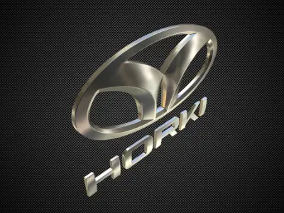 horki logo 3D model