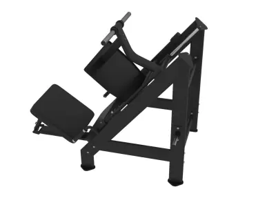 DHZ Fitness Leg Press 3D model