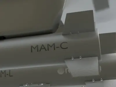 MAM L and MAM C    Micro Smart Munition  Bomb Low-poly 3D model