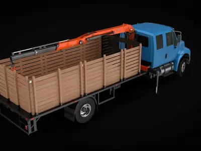 Durastar Self Loader Truck 3D model
