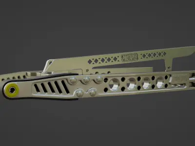 ProTaper Swing Arm CNC Low-poly 3D model