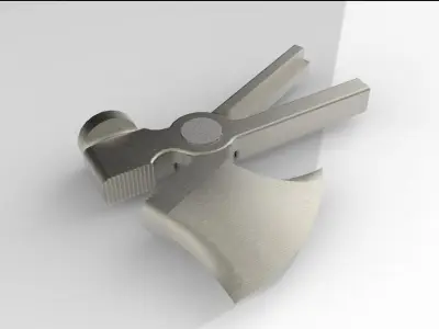 Multi Utility Hammer 3D model
