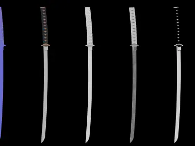Katana Free 3D model