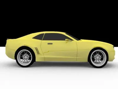 Chevrolet camaro   Free 3D model