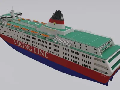 VIKING SALLY 3D model