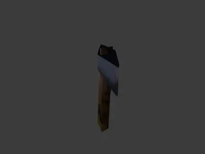 Hatchet Free low-poly 3D model