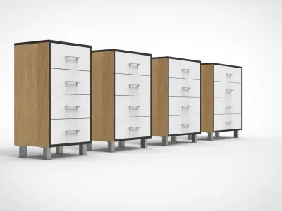Chest of drawers 3D model