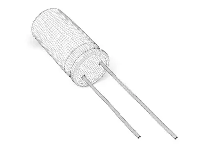 Electronic component 09 3D model