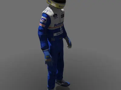 Ayrton Senna 1994 3D model