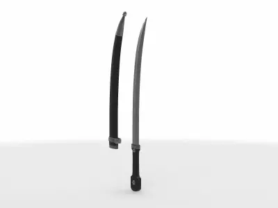 sword bebut 01  3D model