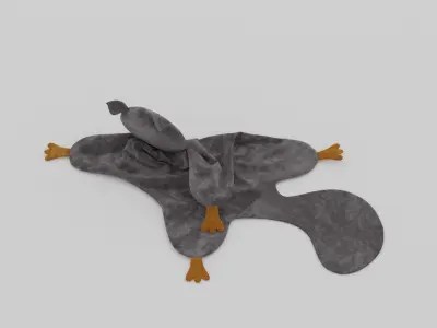 Squirrel Plush 3D model