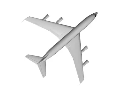 Boeing 707 3D model