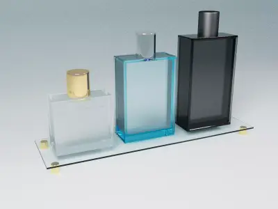 jars bottles2 3D model