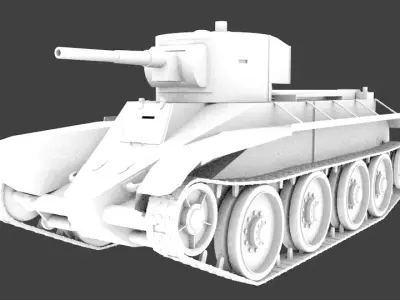 Bt- 5 basemesh Free 3D model