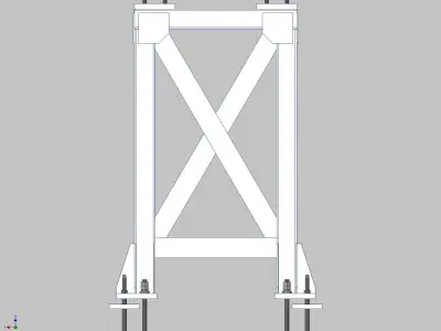 26378-ROBOT BASE BX200L-1500 3D model