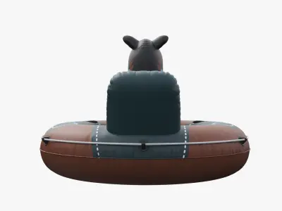 Pool Float Horse 3D model