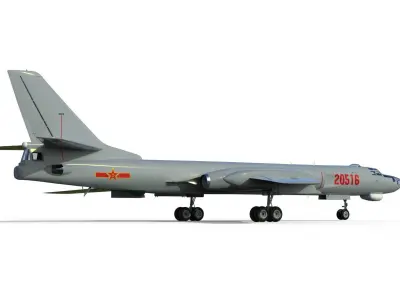 Xian H-6 3D model order