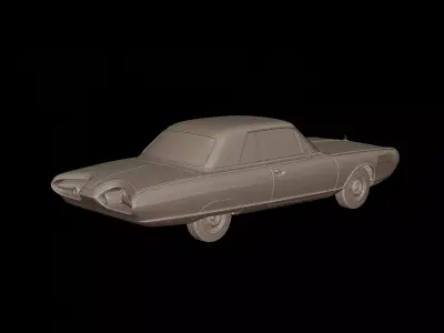 Chrysler Turbine 1963 3D PRINT MODEL 3D print model